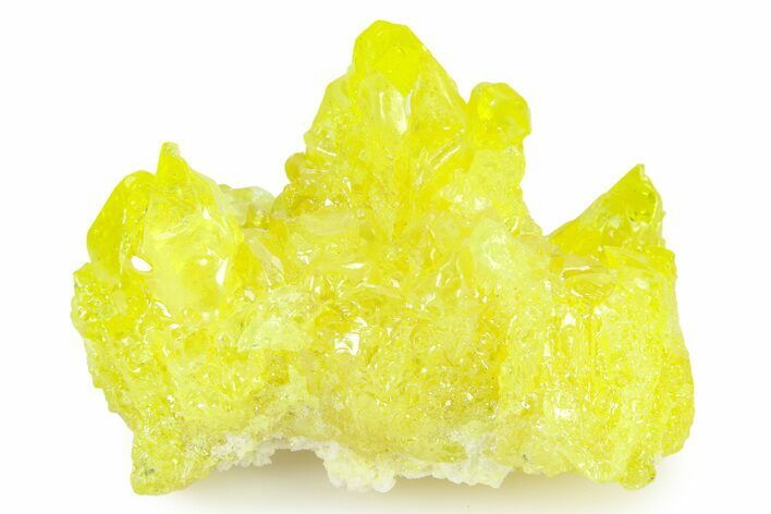 Bright-Yellow Sulfur Crystals - Bolivia #322529